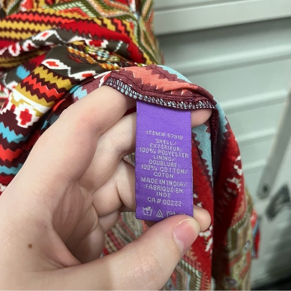 Jolie Colorful Mini Dress size 12 - Picture 5 of 7